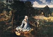 Rest during the Flight to Egypt af PATENIER, Joachim
